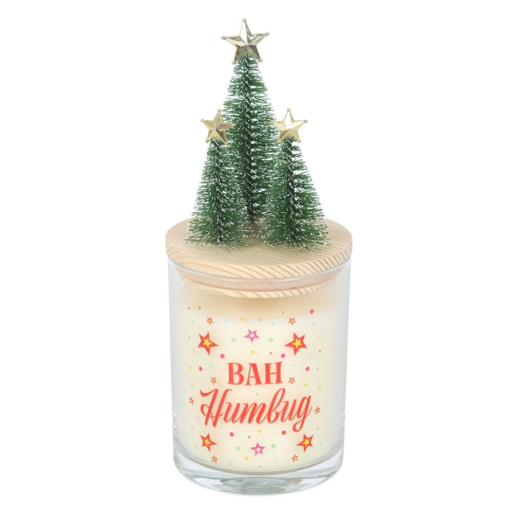 Something Different - Bah Humbug Orange & Clove with Tree Scented Candle - Multicolours